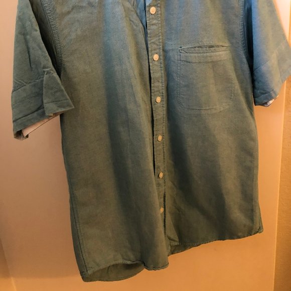 Topman Short Sleeve Shirt - Ocean Blue - Picture 3 of 8